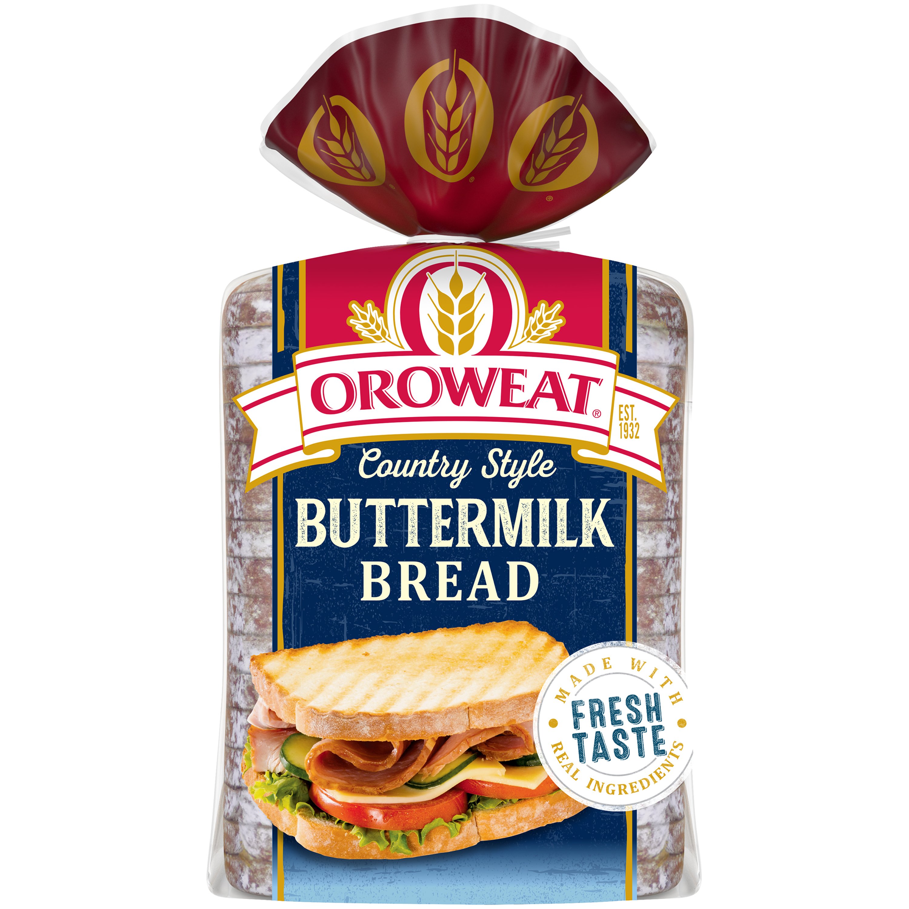 Oroweat Country Style Buttermilk Bread - Shop Sliced Bread At H-E-B