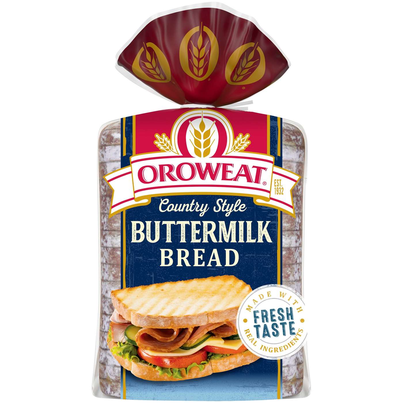 Oroweat Country Style Buttermilk Bread; image 1 of 3