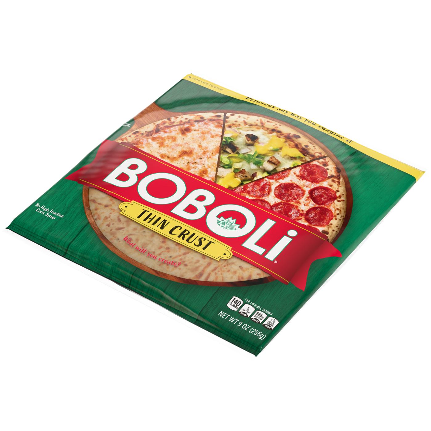 Boboli White Thin Crust; image 3 of 13