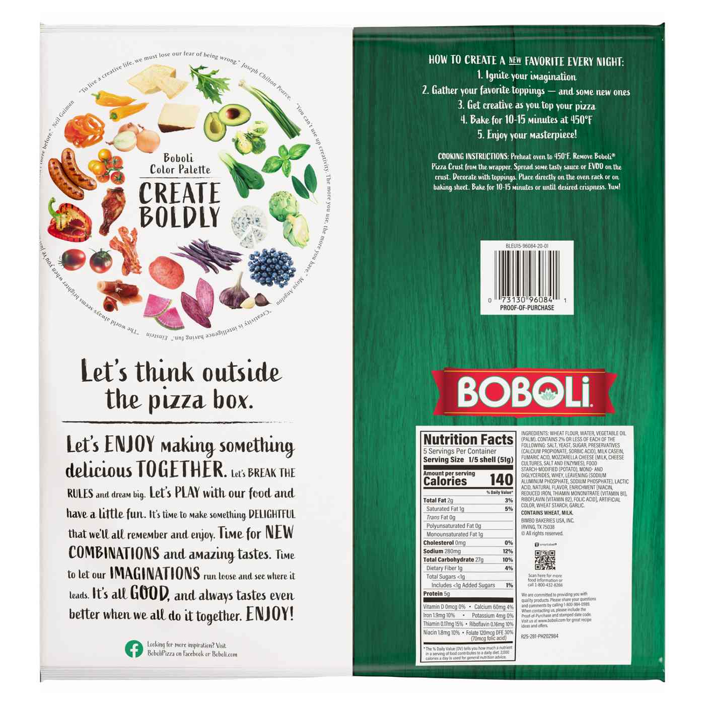 Boboli White Thin Crust; image 4 of 13