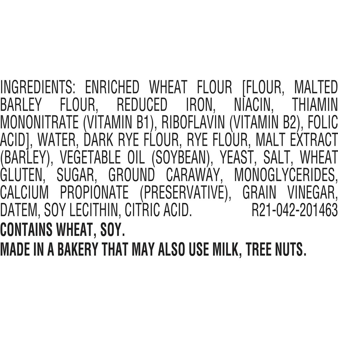 Oroweat Schwarzwalder Dark Rye Bread; image 2 of 7