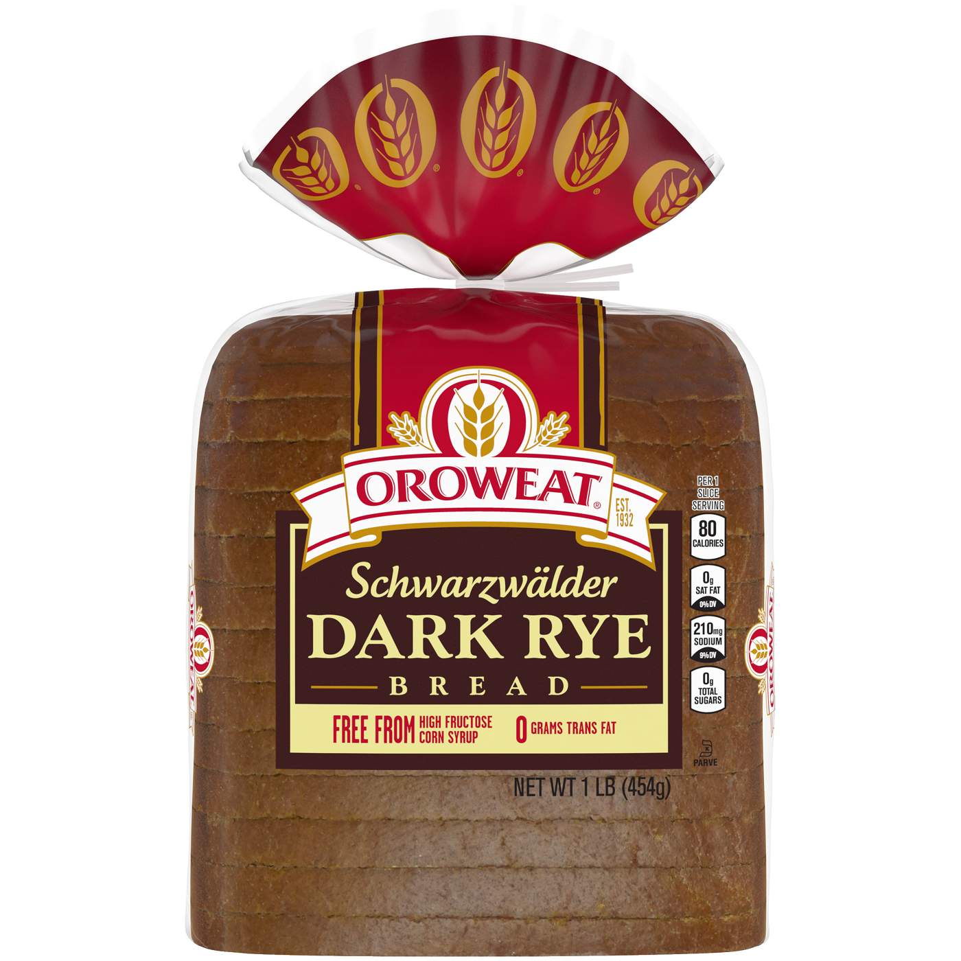 Oroweat Schwarzwalder Dark Rye Bread; image 5 of 7