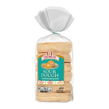 Oroweat Sourdough English Muffins, 6 ct