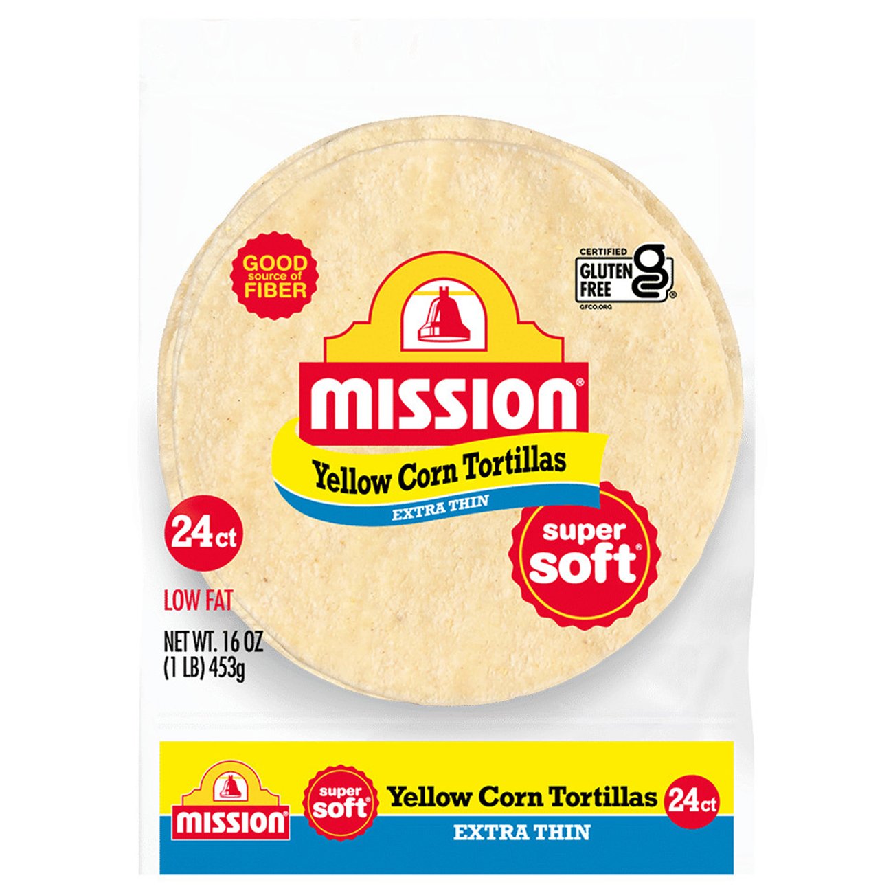 Mission Extra Thin Yellow Corn Tortillas Shop Tortillas at HEB