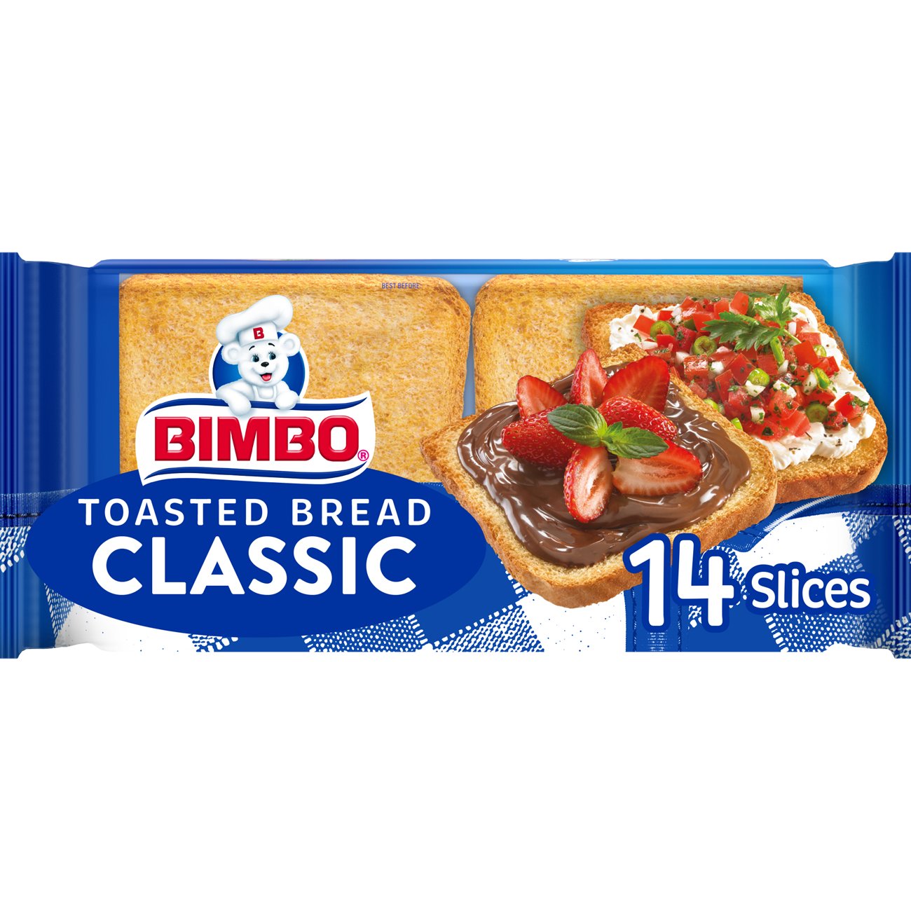 Bimbo Pan Tostado Toasted Bread Shop Sliced bread at HEB