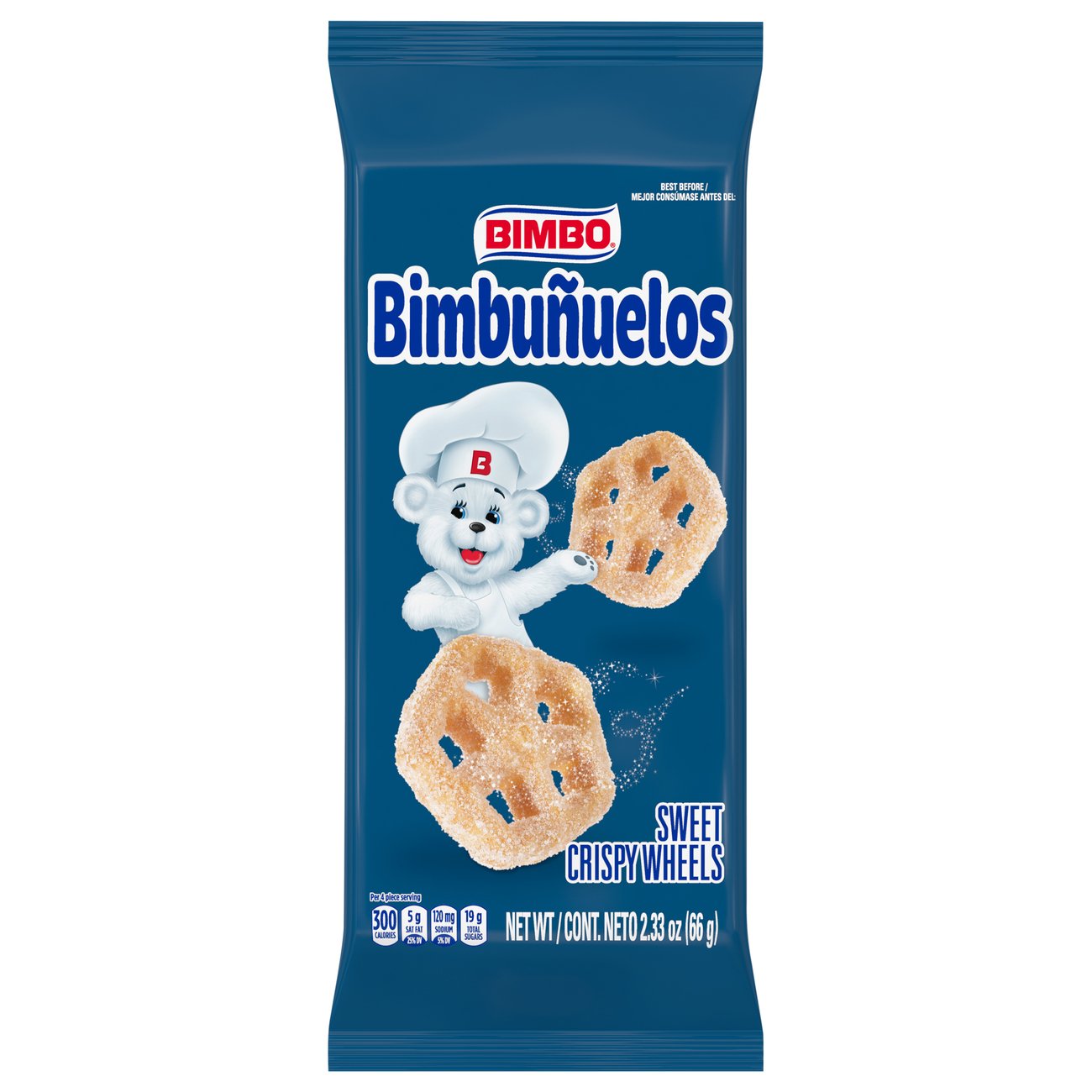 Bimbo Bimbunuelos Crispy Wheels Pastry Shop Snack Cakes At H E B 