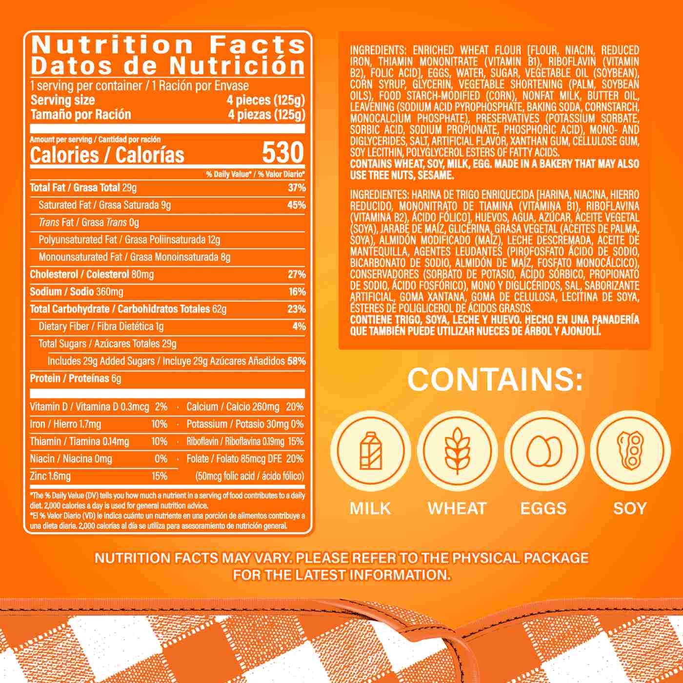 Bimbo Mini Mantecadas Vanilla Mini Muffins; image 7 of 7