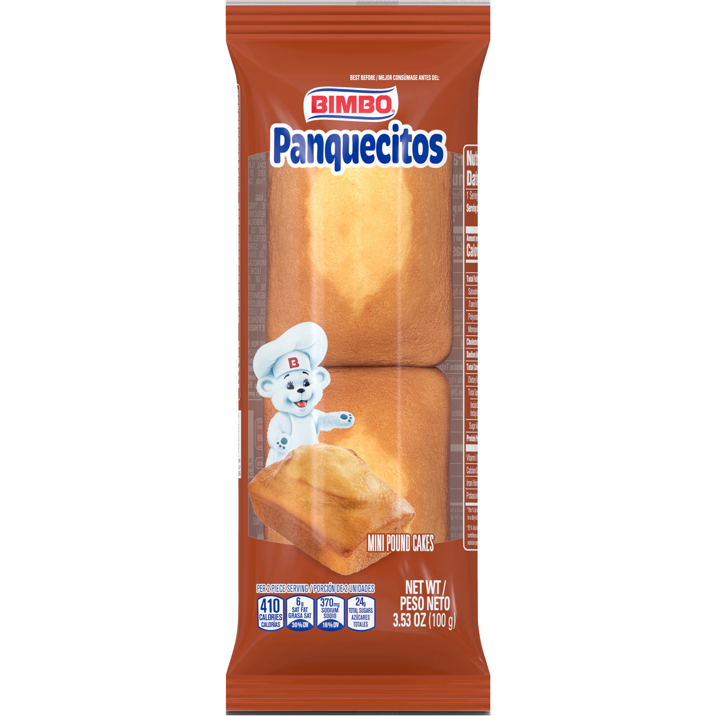 bimbo panquecitos mini pound cakes shop snack cakes at h e b bimbo panquecitos mini pound cakes