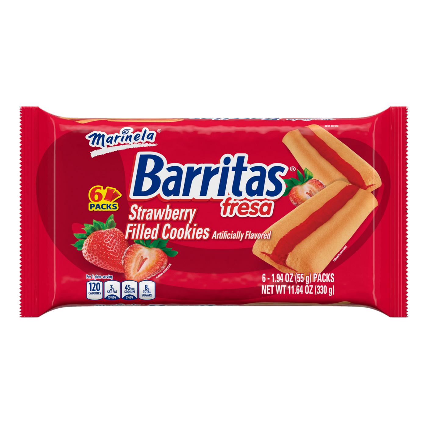 MARINELA BARRITAS Barritas Fresa Filled Cookies; image 1 of 3