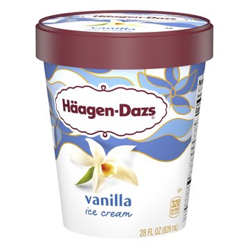 Häagen-Dazs Vanilla Ice Cream, 28 oz