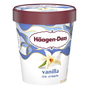 Häagen-Dazs Vanilla Ice Cream, 28 oz