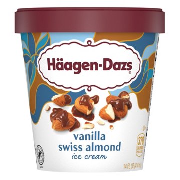 Häagen-Dazs Vanilla Swiss Almond Ice Cream