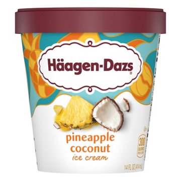 Häagen-Dazs Pineapple Coconut Ice Cream