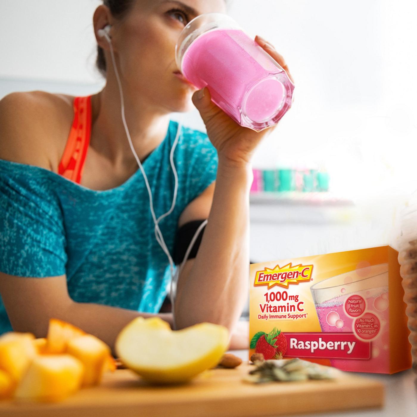 Emergen-C Vitamin C 1000Mg Powder Raspberry; image 3 of 3