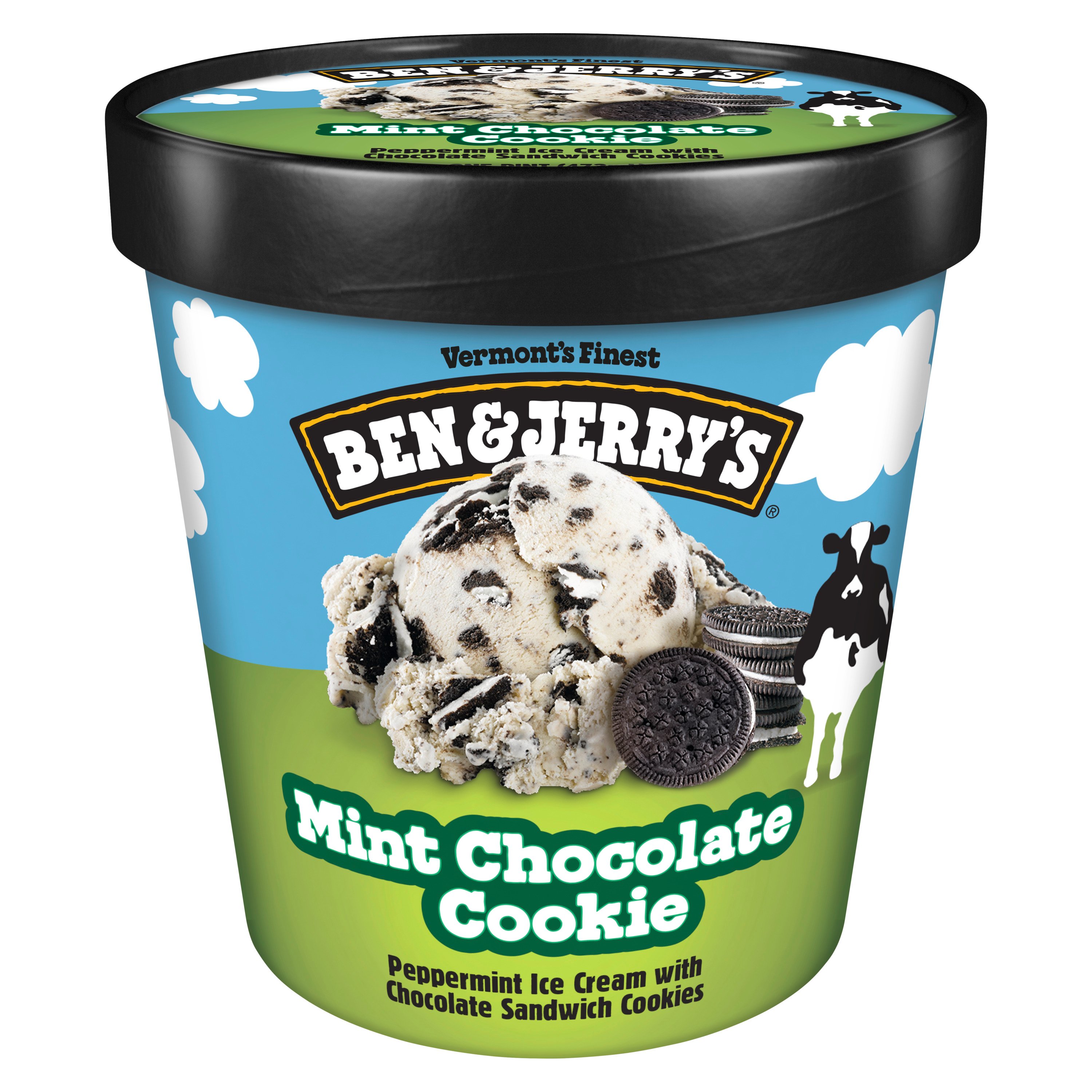 80s Prentiss BICMAC ヘビネル 西海岸 チョコミント Ben & Jerry's Mint Chocolate Cookie Ice Cream - Shop Ice cream at