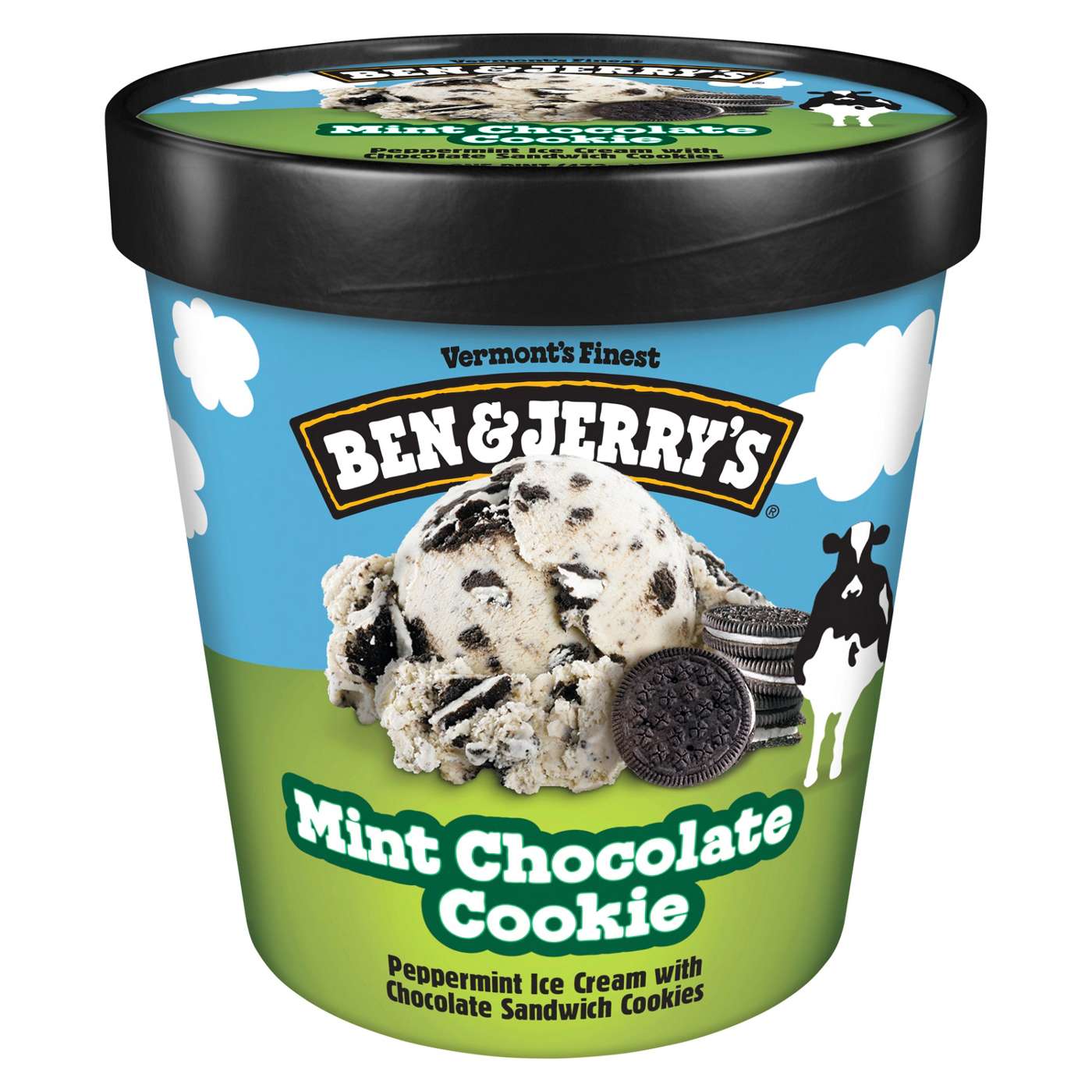 Ben & Jerry's Mint Chocolate Cookie Ice Cream; image 1 of 7