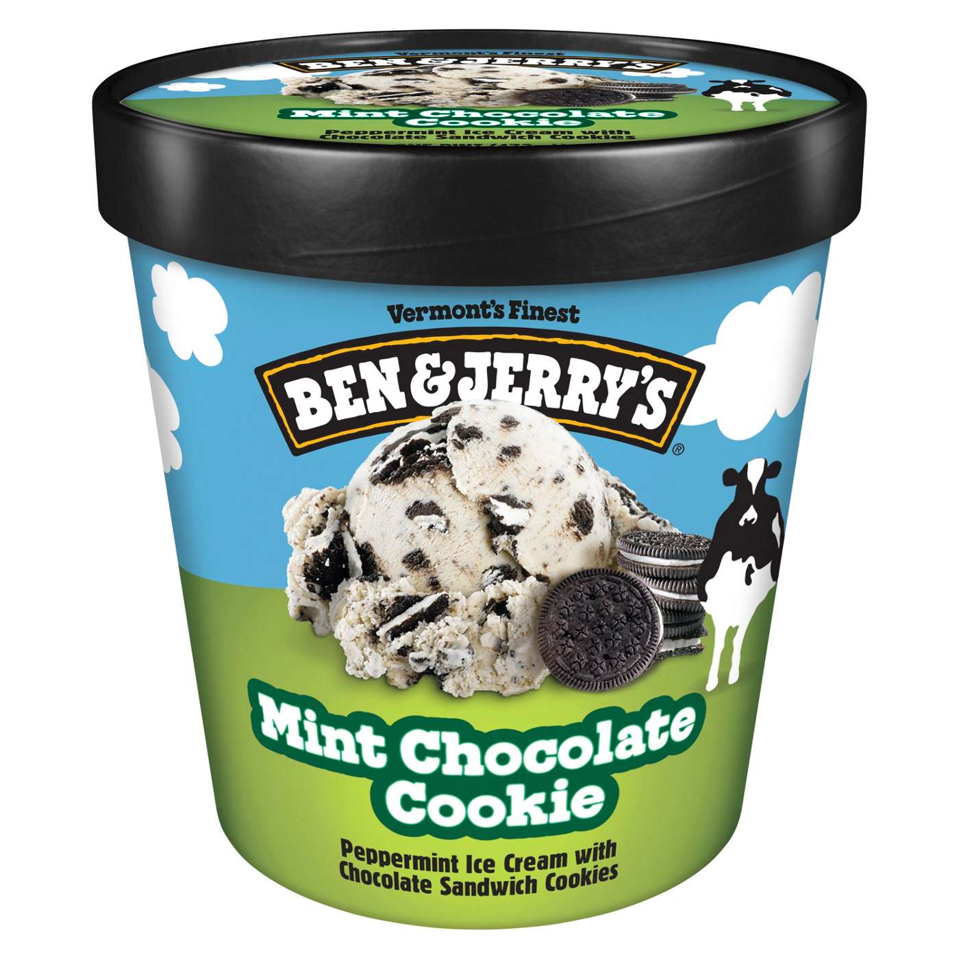 Ben & Jerry's Mint Chocolate Cookie Ice Cream; image 1 of 5