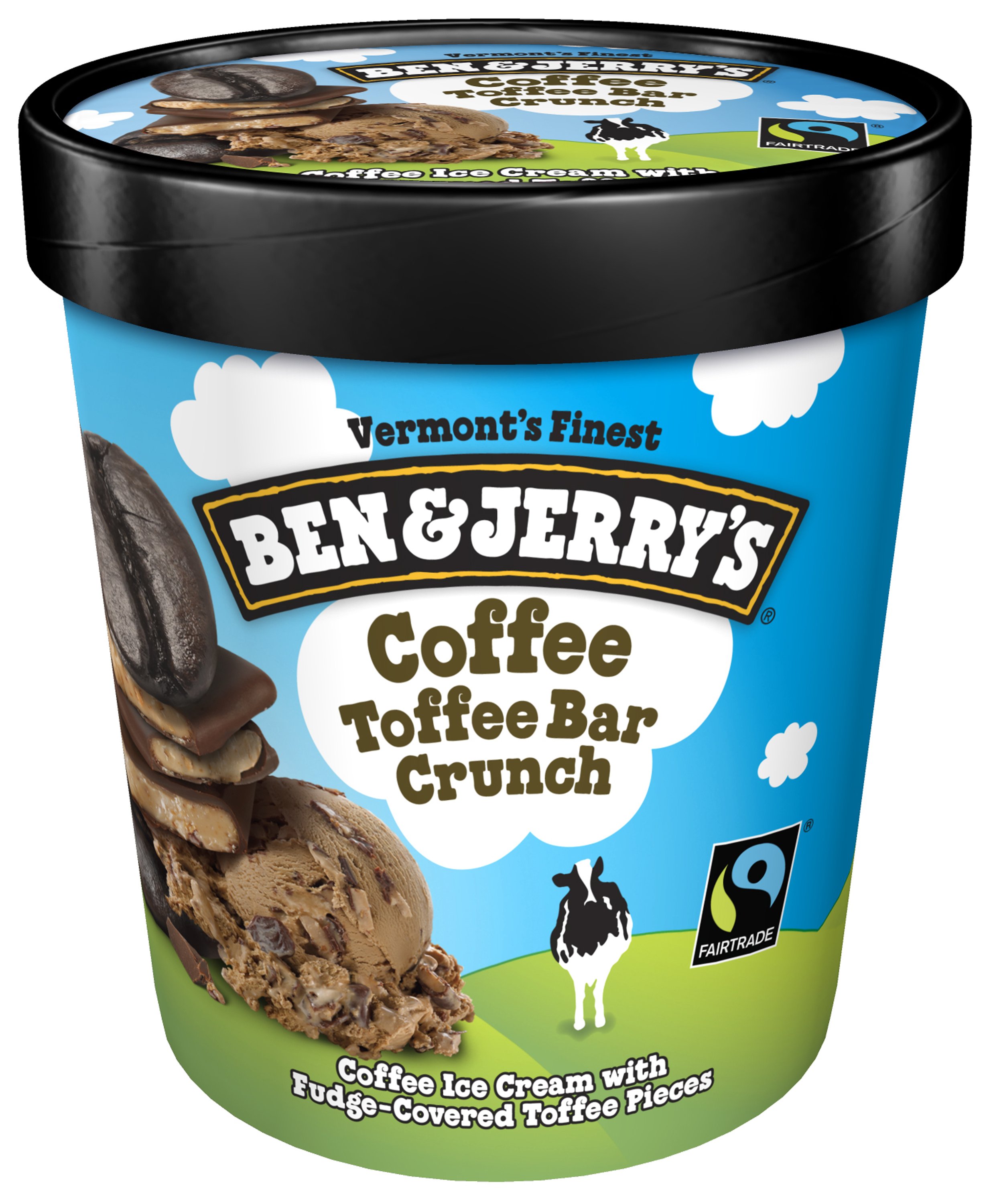 Ben & Jerry's Coffee Toffee Bar Crunch Ice Cream - Shop Ice Cream at H-E-B