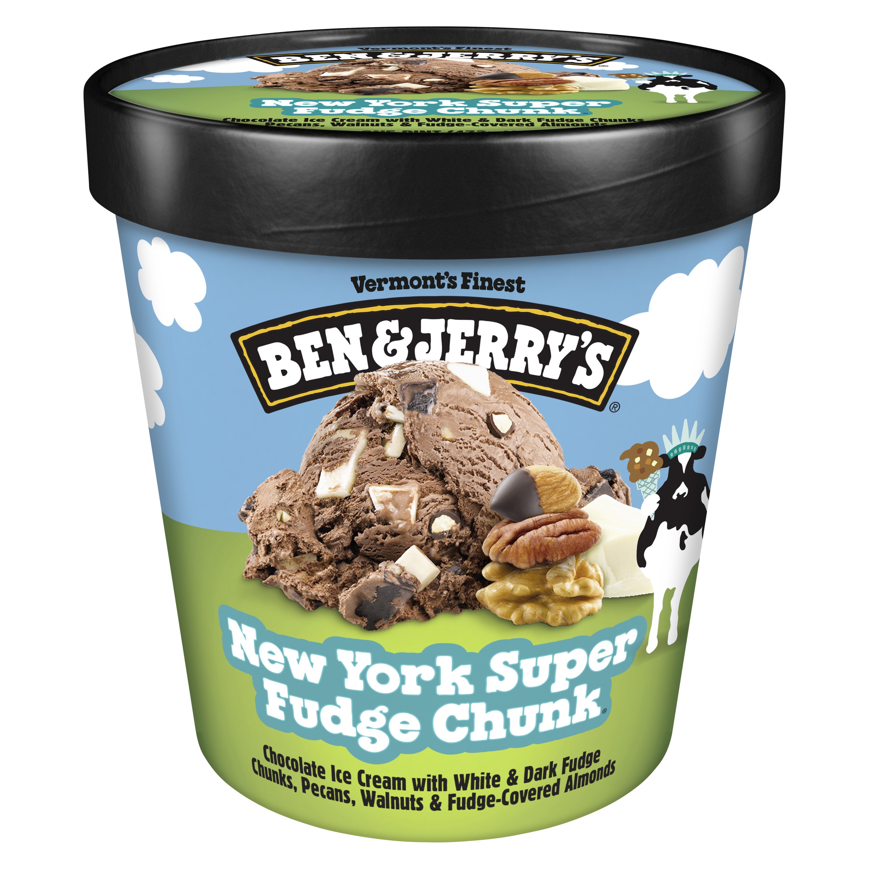 Ben & Jerry's New York Super Fudge Chunk Ice Cream Shop Ice Cream at