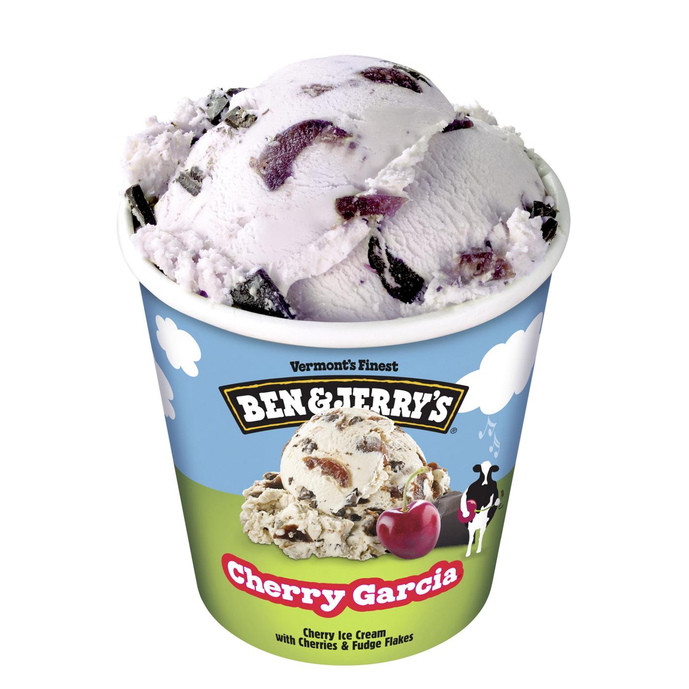 Ben & Jerry's Cherry Garcia Ice Cream; image 3 of 4