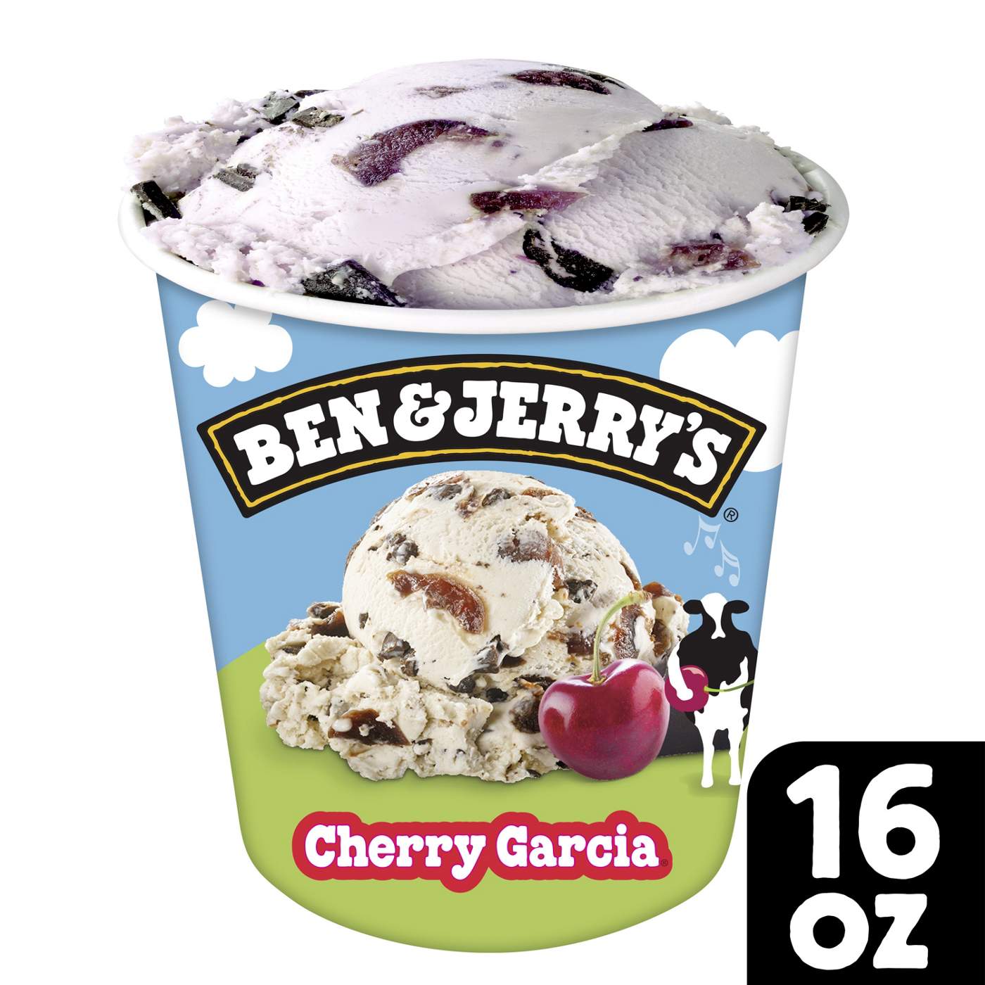 Ben & Jerry's Cherry Garcia Ice Cream; image 3 of 3