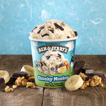 Ben & Jerry's Chunky Monkey Ice Cream