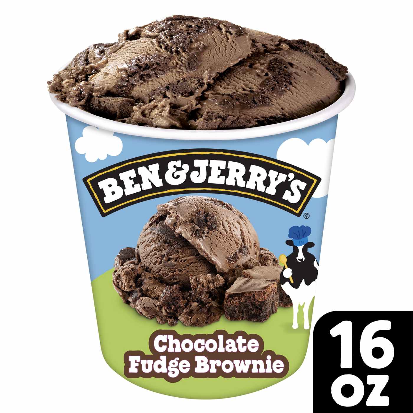 Ben & Jerry's Chocolate Fudge Brownie Ice Cream; image 5 of 7
