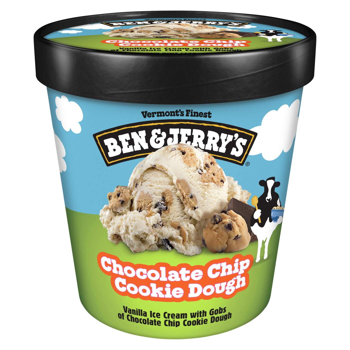 Ben & Jerry's Chocolate Chip Cookie Dough Ice Cream; image 1 of 7