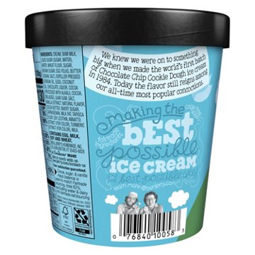 Ben & Jerry's Chocolate Chip Cookie Dough Ice Cream