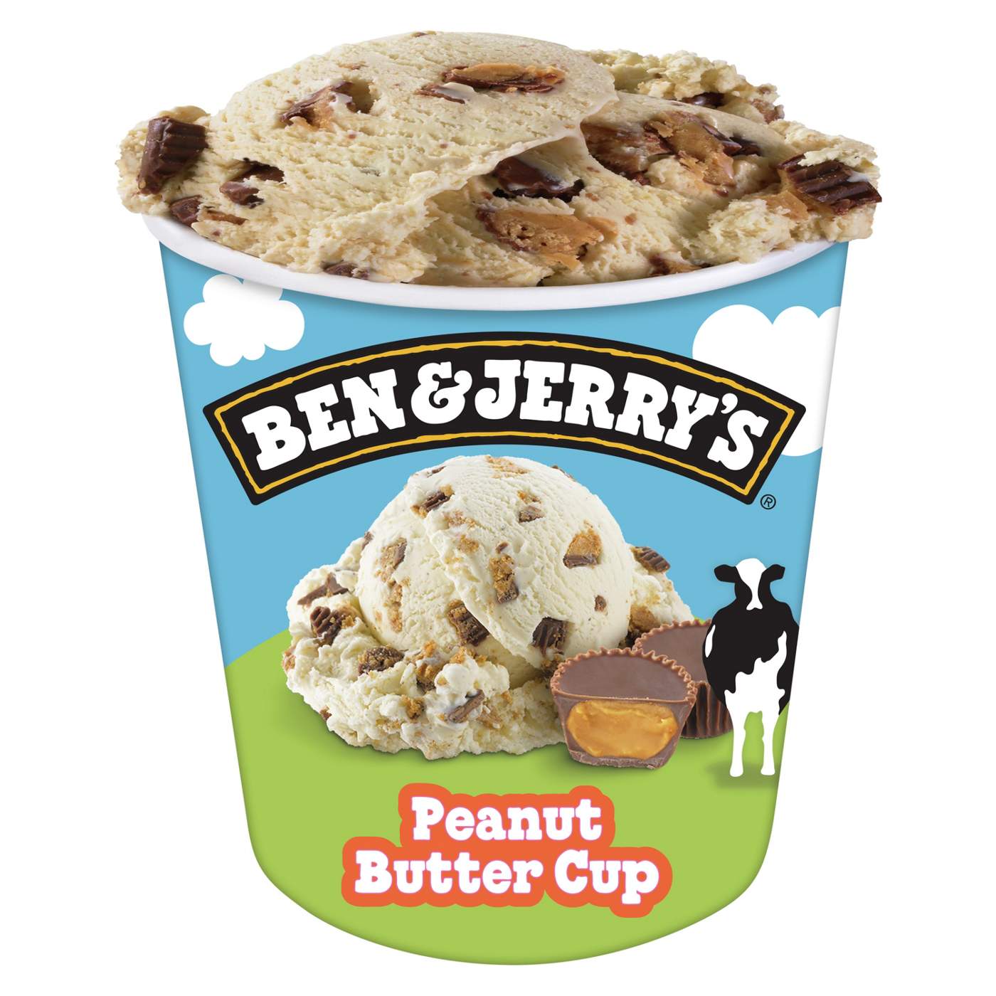 Ben & Jerry's Peanut Butter Cup Ice Cream; image 5 of 6