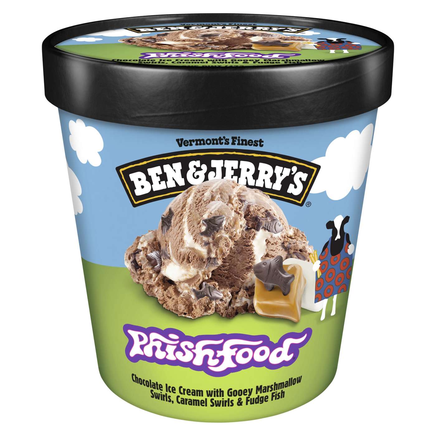 Ben & Jerry's Phish Food Ice Cream; image 1 of 3