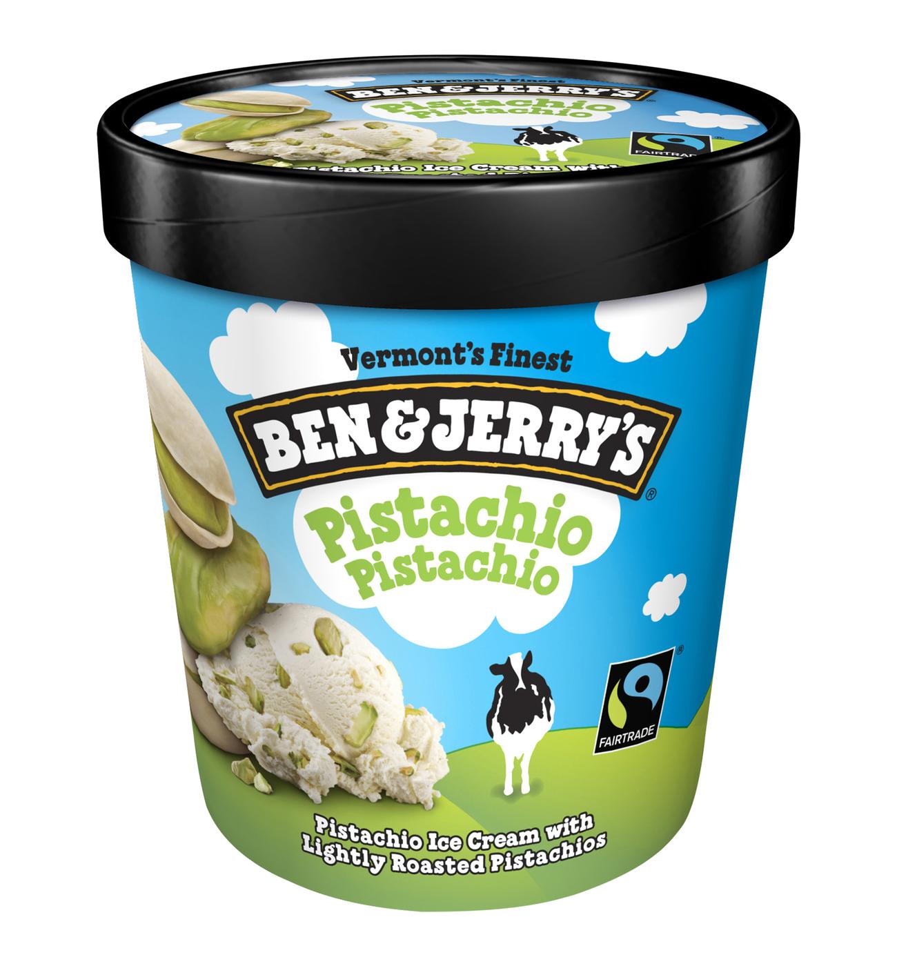 Ben & Jerry's Pistachio Pistachio Ice Cream; image 1 of 6