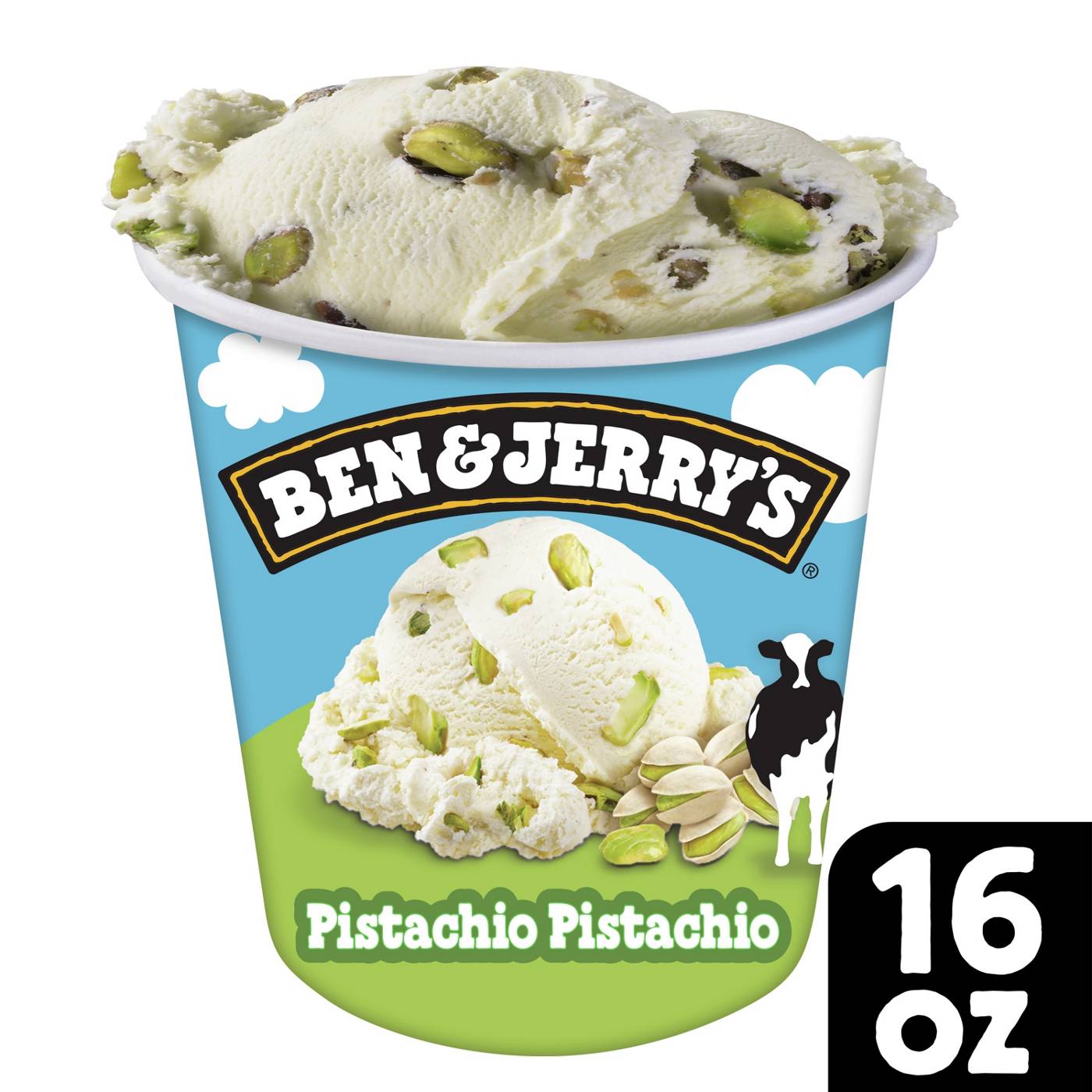 Ben & Jerry's Pistachio Pistachio Ice Cream; image 5 of 6