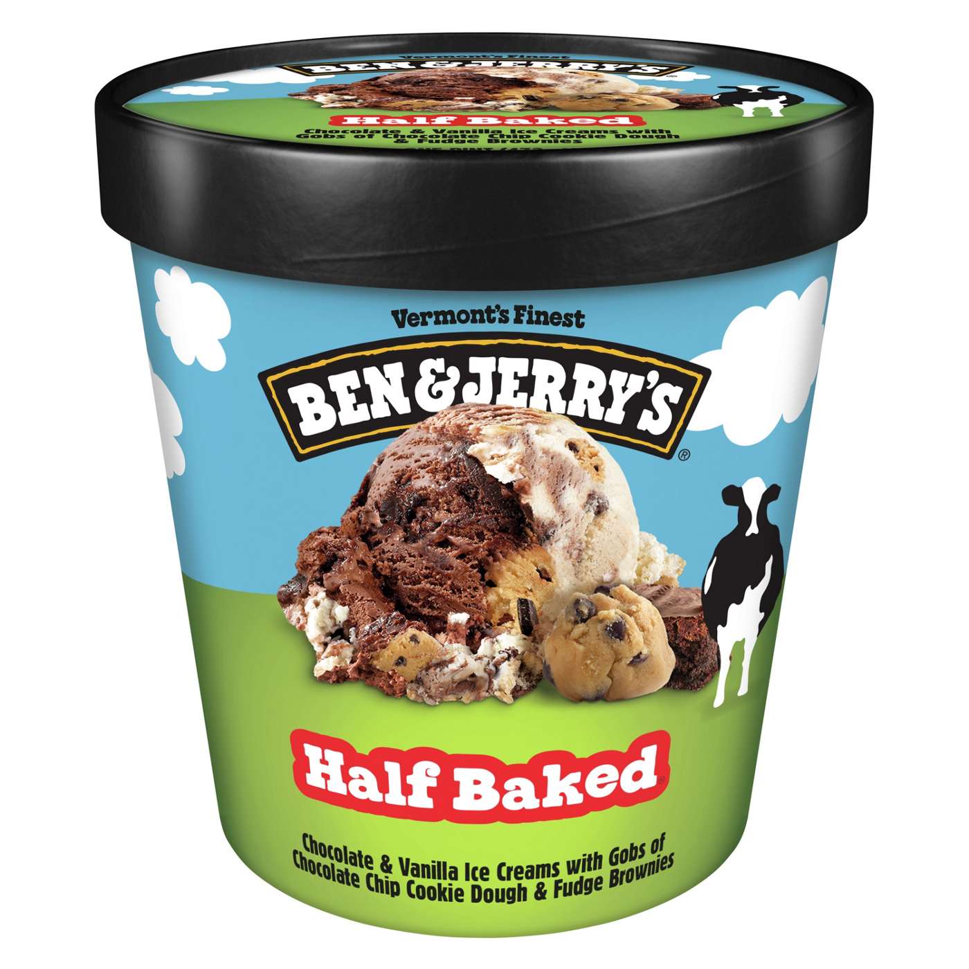 Ben & Jerry's Half Baked Ice Cream; image 1 of 7