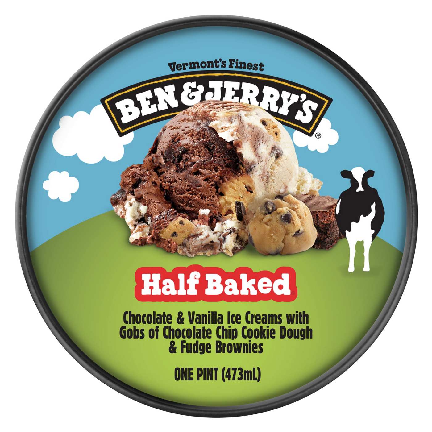 Ben & Jerry's Half Baked Ice Cream; image 4 of 7