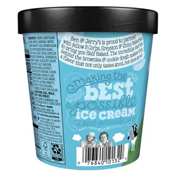 Ben & Jerry's Half Baked Ice Cream