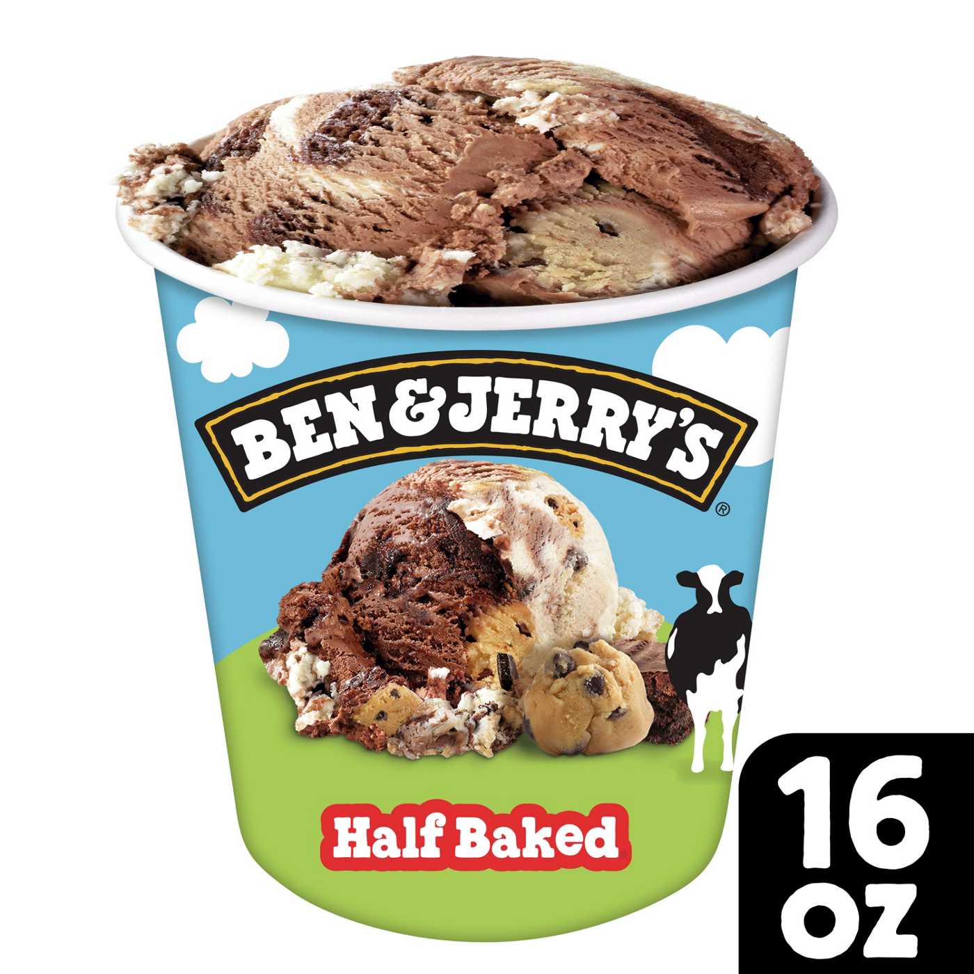 Ben & Jerry's Half Baked Ice Cream; image 6 of 7