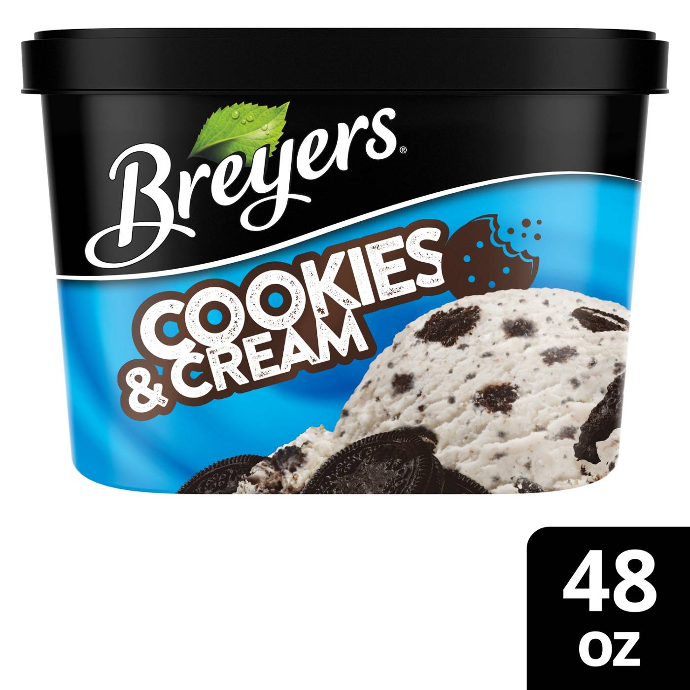 Breyers Cookies & Cream Frozen Dairy Dessert; image 6 of 7