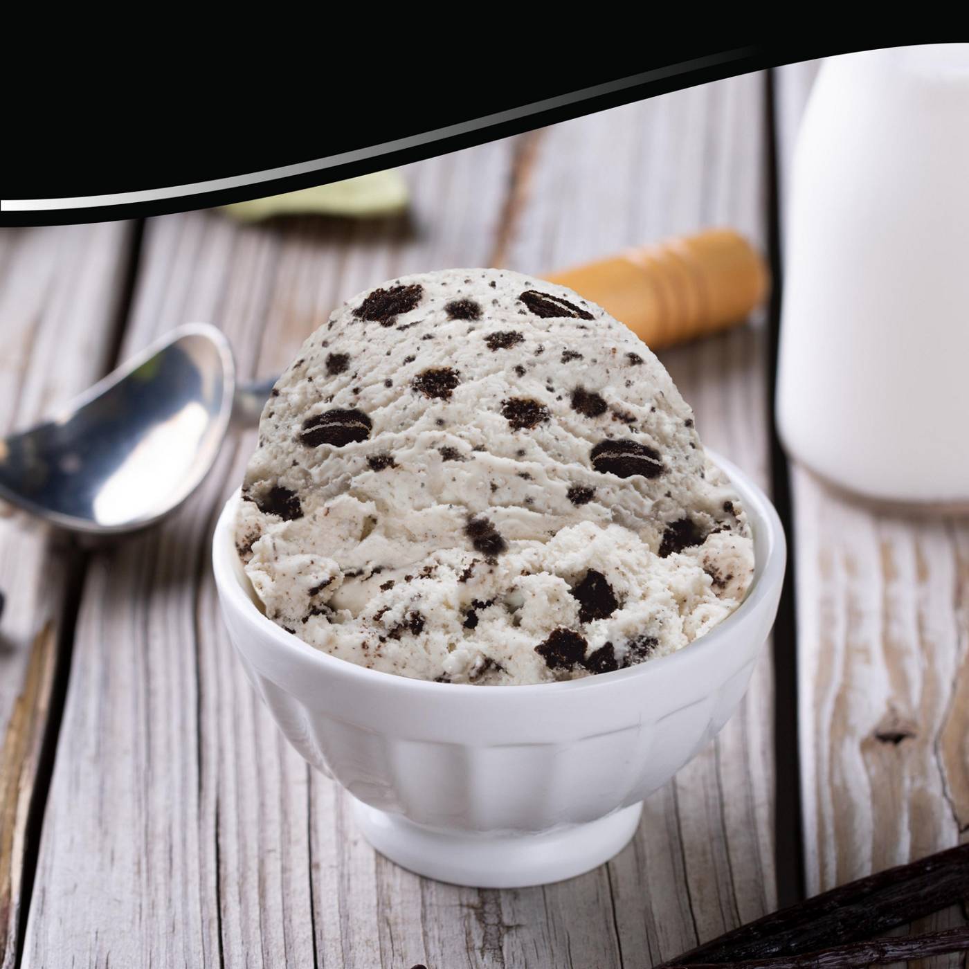 Breyers Cookies & Cream Frozen Dairy Dessert; image 7 of 7