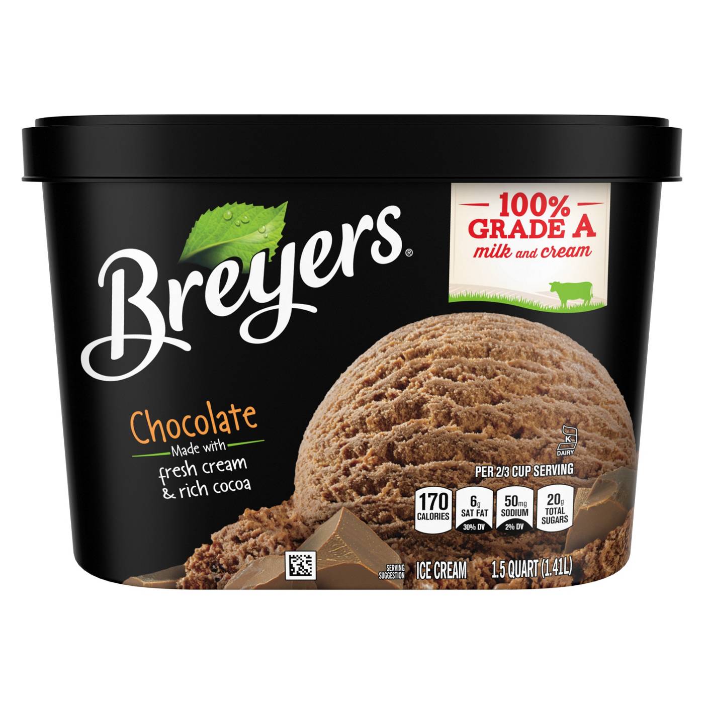 Breyers Chocolate Ice Cream; image 1 of 9