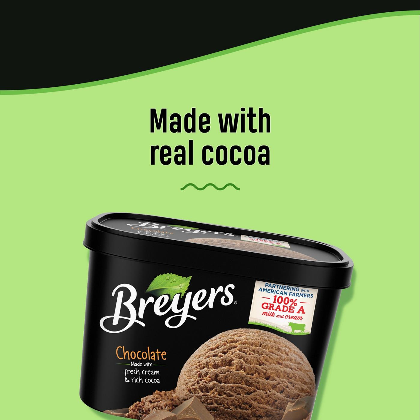 Breyers Chocolate Ice Cream; image 5 of 9