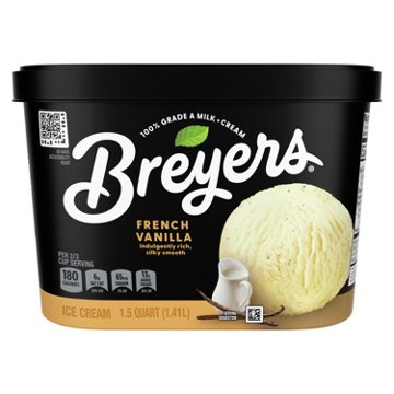 Breyers French Vanilla Ice Cream