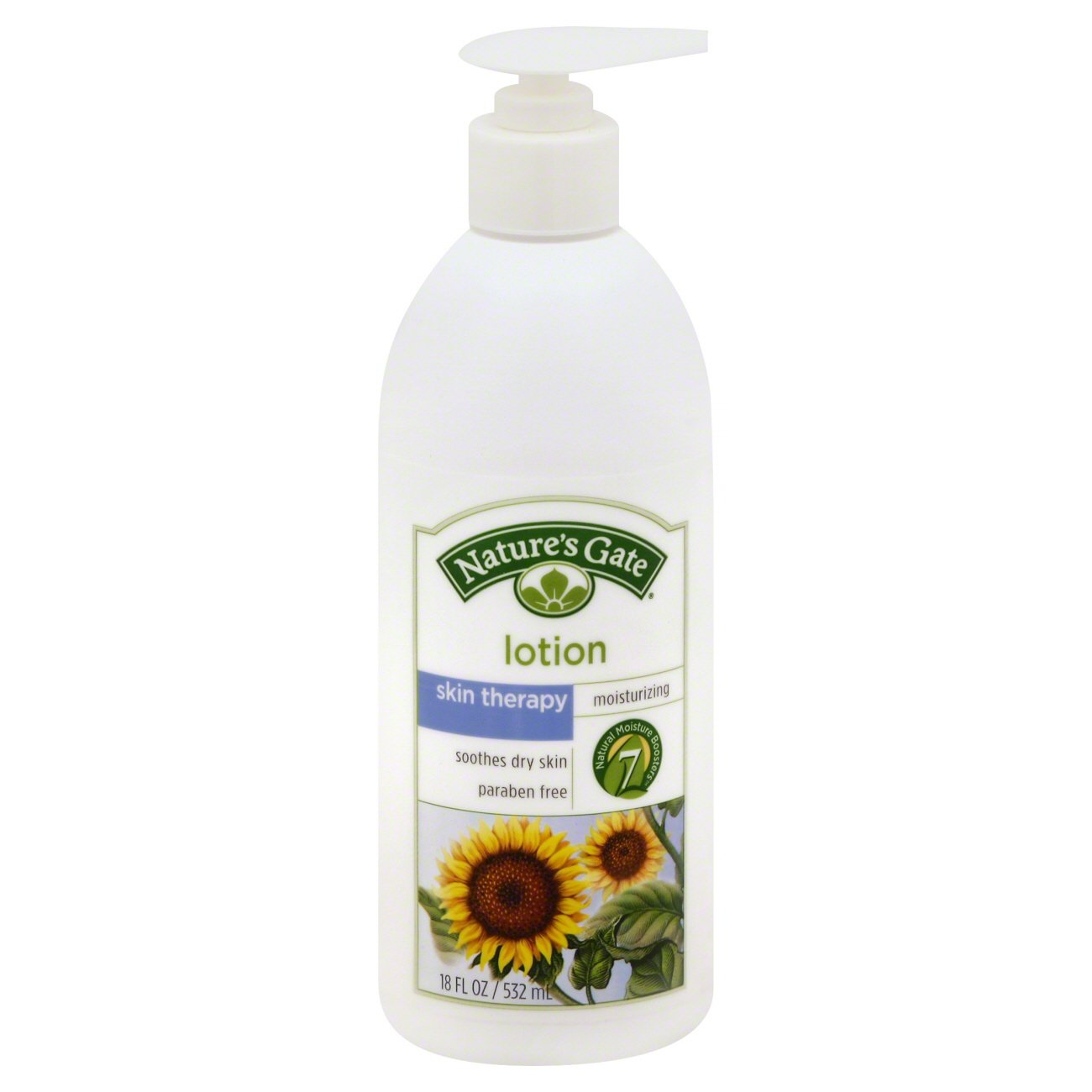 Nature's Gate Skin Therapy Moisturizing Lotion for Dry Chapped Cracked