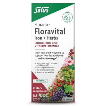 Floradix Floravital Floravital Iron & Herbs Liquid, 8.50 oz