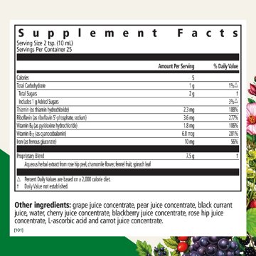 Floradix Floravital Floravital Iron & Herbs Liquid, 8.50 oz