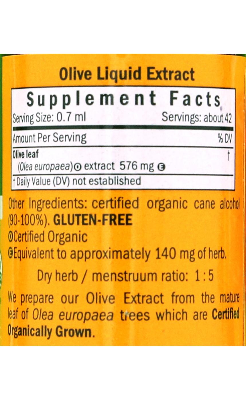 Herb Pharm Whole Leaf Olive Liquid Extract; image 2 of 2