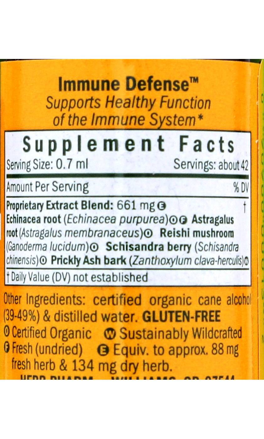 Herb Pharm Daily Immune Builder Herbal Supplement; image 2 of 2