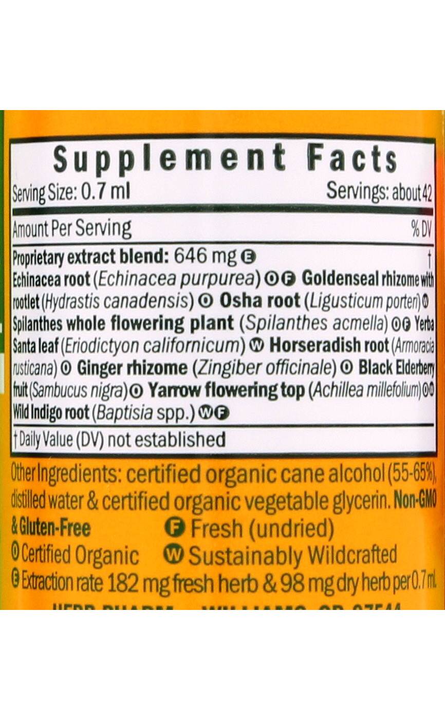 Herb Pharm Rapid Immune Boost Liquid Extract; image 2 of 2