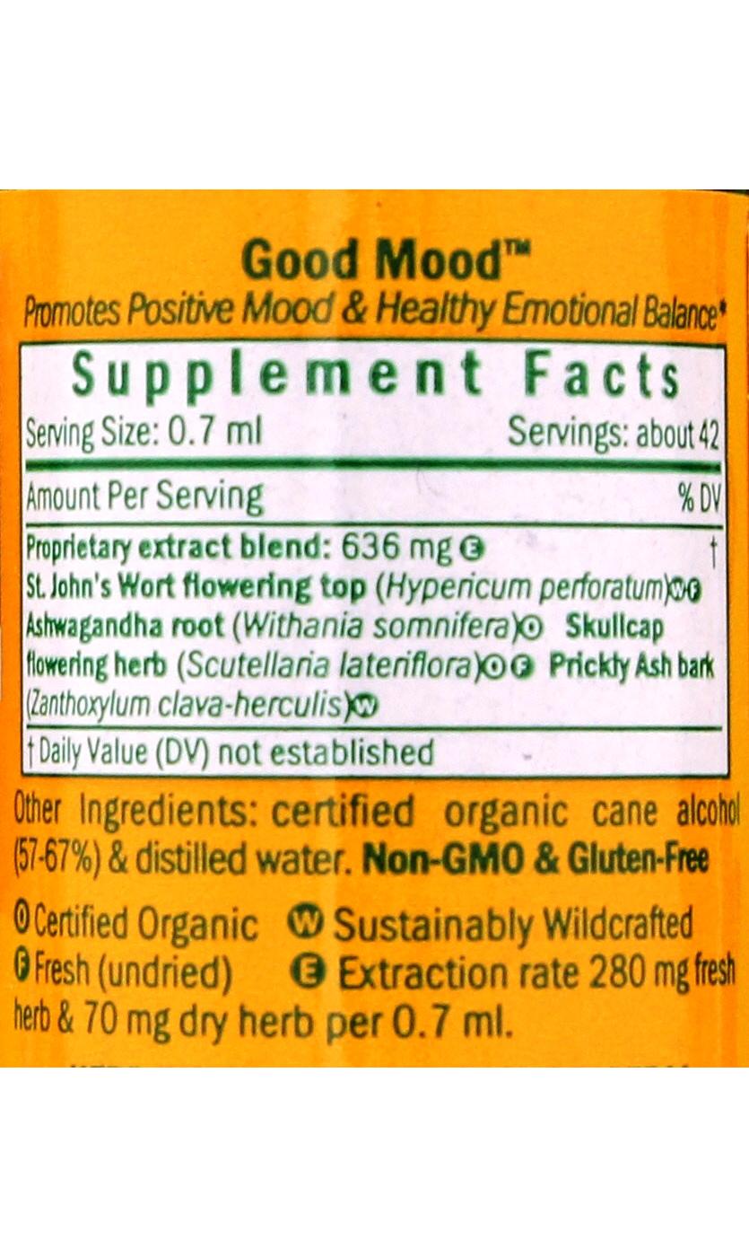 Herb Pharm Good Mood Herbal Supplement; image 2 of 2