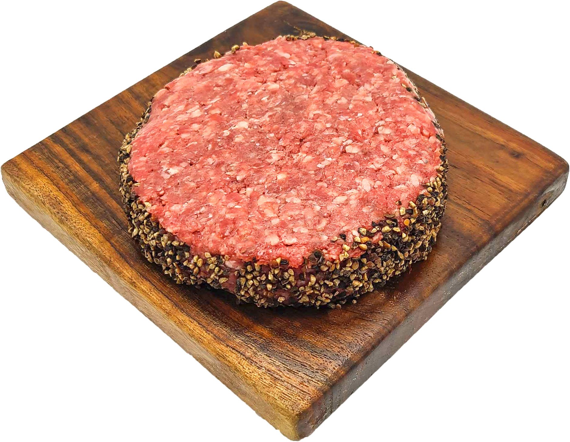 Central Market Natural Lean Beef Peppered Sirloin Patty Shop Beef at HEB